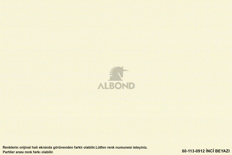 Albond 50-113-0912 inci Beyazı