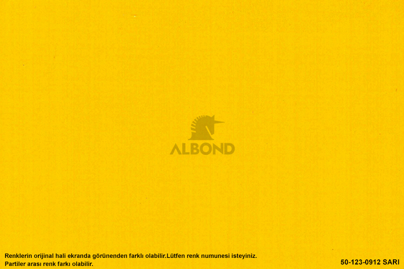 Albond 50-123-0912 Sarı