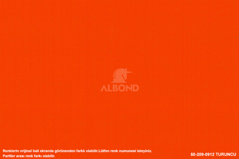 Albond 50-209-0912 Turuncu