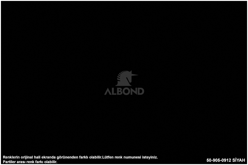 Albond 50-905-0912 Siyah