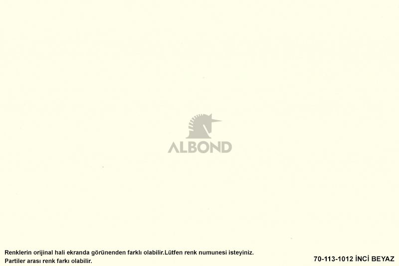 Albond 70-113-1012 inci Beyaz