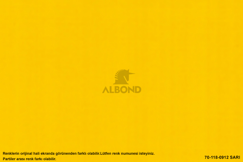 Albond 70-118-0912 Sarı