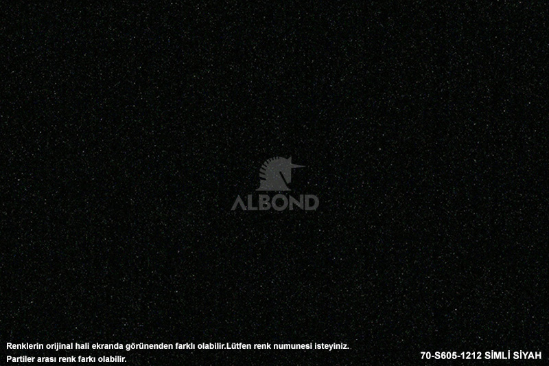 Albond 70-S605-1212 Simli Siyah
