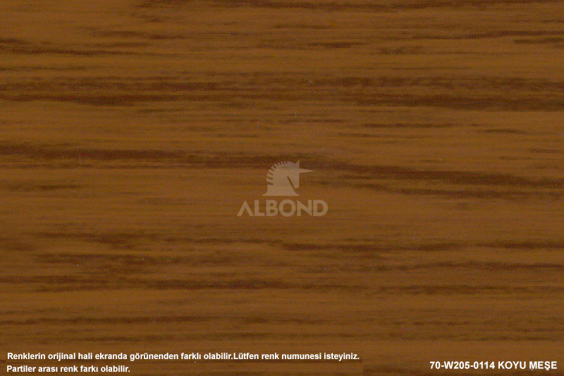 Albond 70-W205-0114-Koyu Meşe