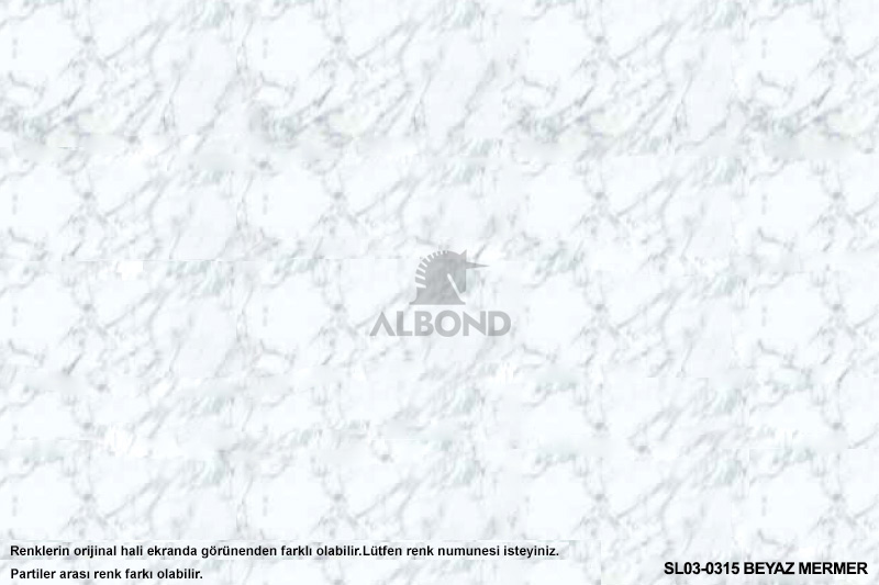 Albond SL03-0315 Beyaz Mermer